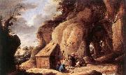 TENIERS, David the Younger The Temptation of St Anthony after Spain oil painting artist